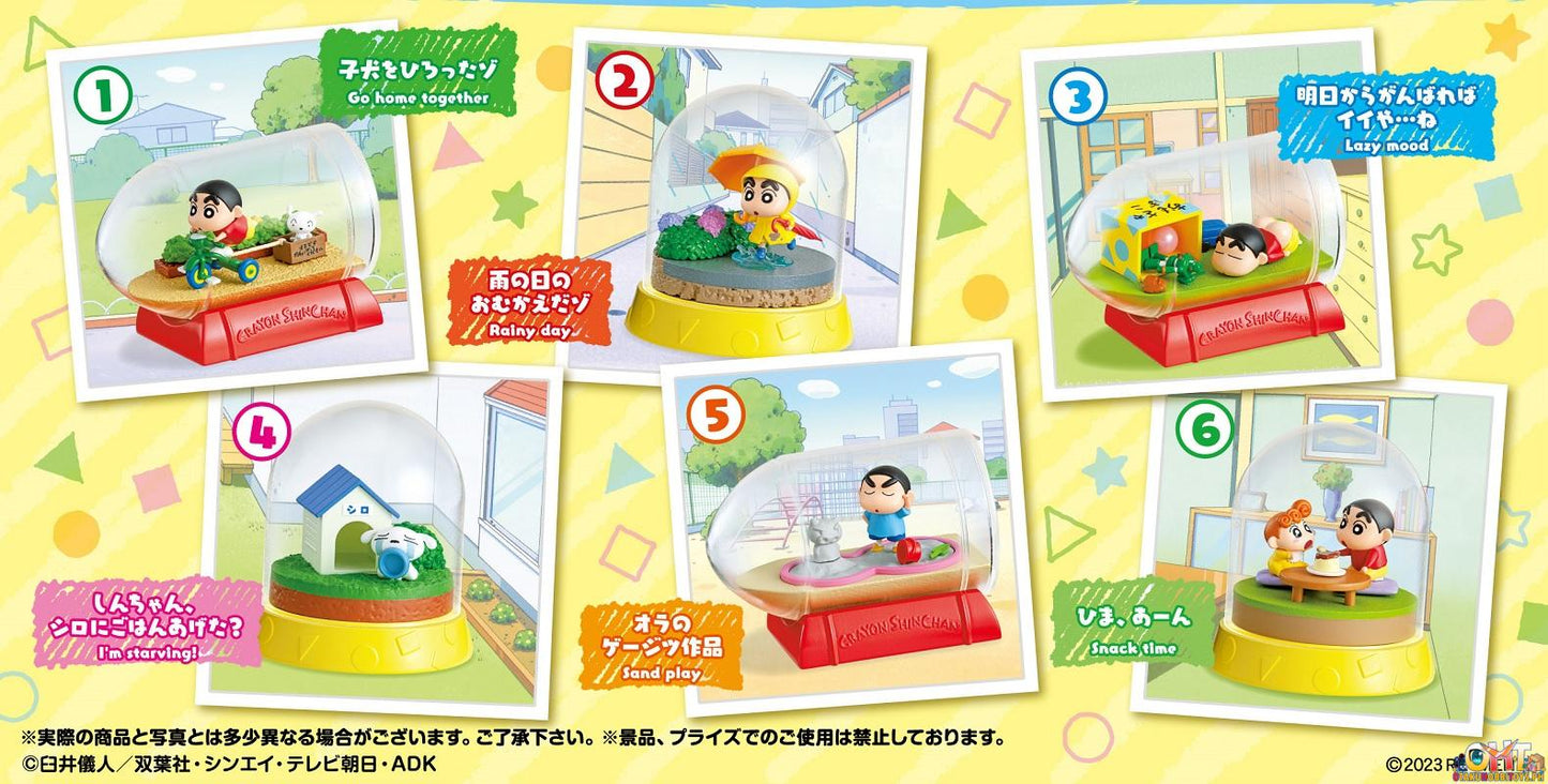 Re-Ment Crayon Shinchan Terrarium [Box of 6]