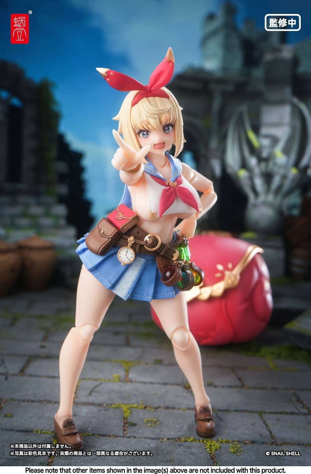 Snail Shell RPGEX-06 Adventurer Snail 1/12 Complete Model & Optional Part (set)
