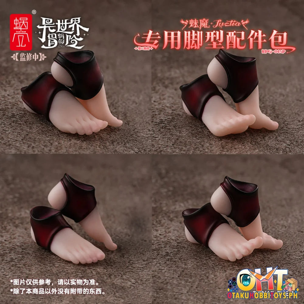 Snail Shell 1/12 Lustia Second Phase w/ Feet Accessory set Articulated Figure