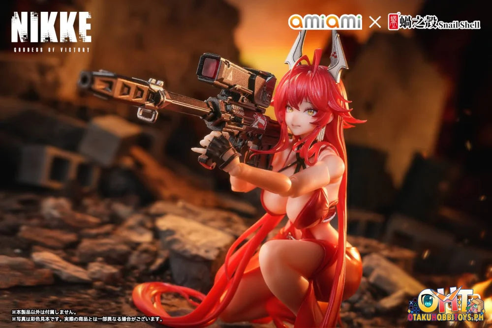 Snail Shell GODDESS OF VICTORY: NIKKE Red Hood - Nonsense Red 1/12 Complete Model Action Figure - Articulated Figure