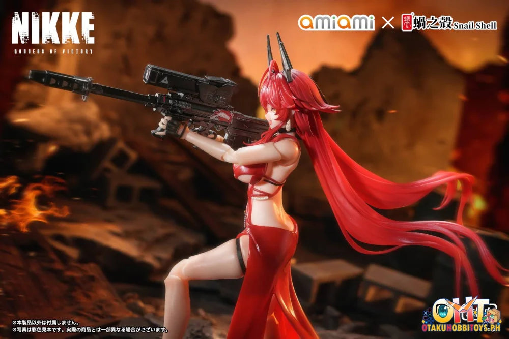 Snail Shell GODDESS OF VICTORY: NIKKE Red Hood - Nonsense Red 1/12 Complete Model Action Figure - Articulated Figure
