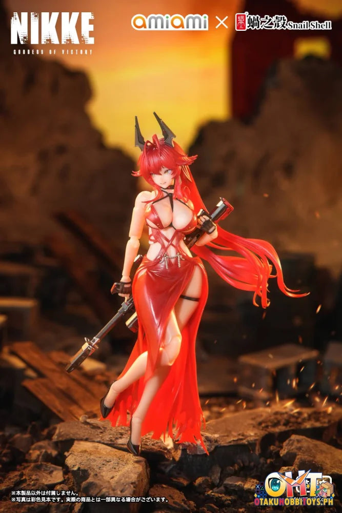 Snail Shell GODDESS OF VICTORY: NIKKE Red Hood - Nonsense Red 1/12 Complete Model Action Figure - Articulated Figure