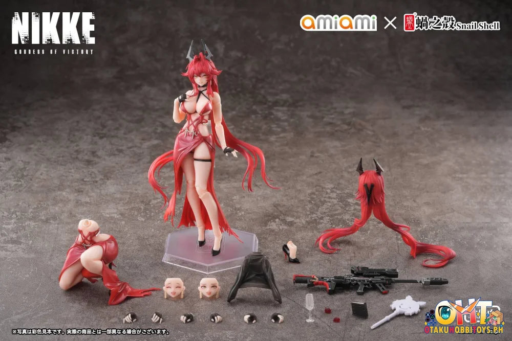 Snail Shell GODDESS OF VICTORY: NIKKE Red Hood - Nonsense Red 1/12 Complete Model Action Figure - Articulated Figure