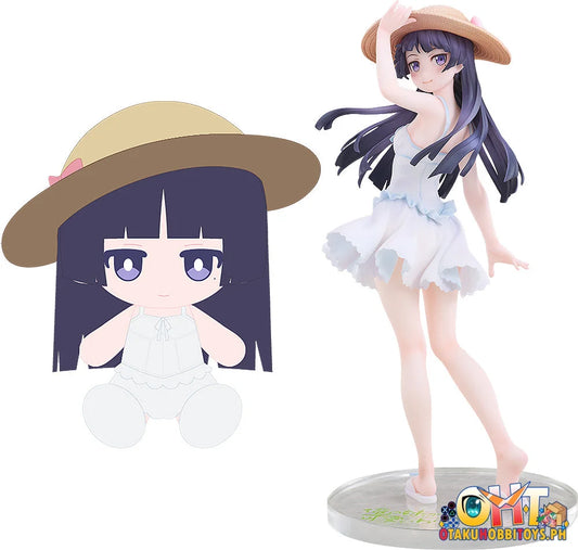Solarain 1/6 Oreimo Kuroneko (Ruri Goko): Shironeko Ver. Plushie Set Scale Figure Plush Doll