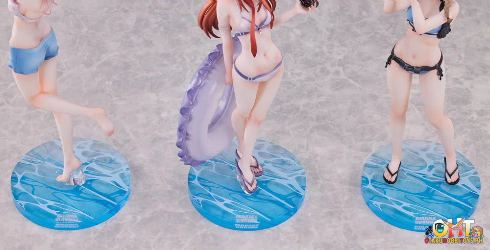 Solarain STEINS;GATE 1/7 Kurisu Makise & Mayuri Shiina & Suzuha Amane: Swimsuit Ver. Scale Figure