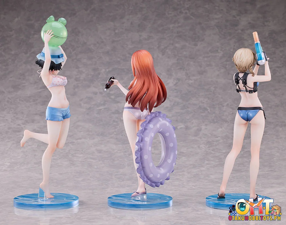Solarain STEINS;GATE 1/7 Kurisu Makise & Mayuri Shiina & Suzuha Amane: Swimsuit Ver. Scale Figure