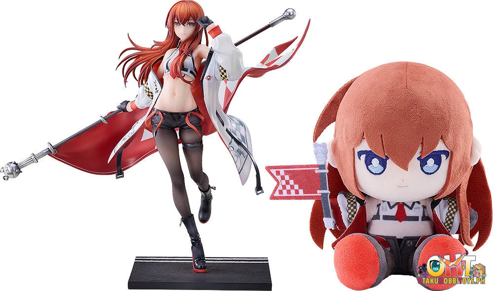 Solarain STEINS;GATE 1/7 Kurisu Makise: Racing Ver. Plushie Set - Scale Figure Plush Doll