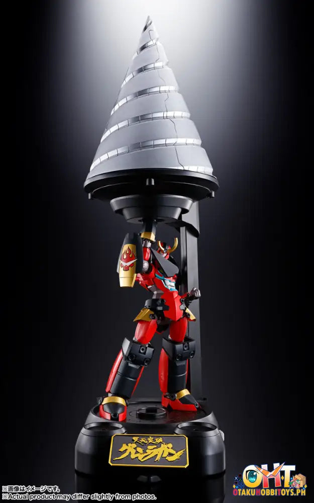 Soul Of Chogokin Gx-107 Gurren Lagann & Giga Drill Set -