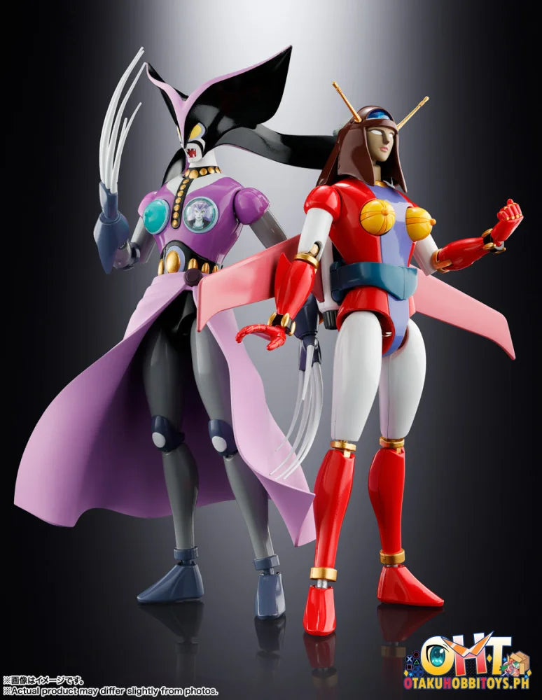 Soul Of Chogokin Gx-114 Janus & Gx-12R Venus A Articulate Figure