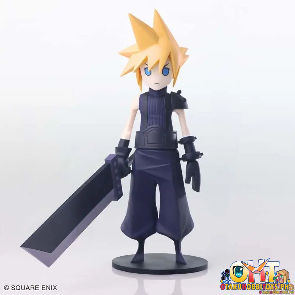 Square Enix Final Fantasy Vii Remake Static Arts Mini - Cloud Strife