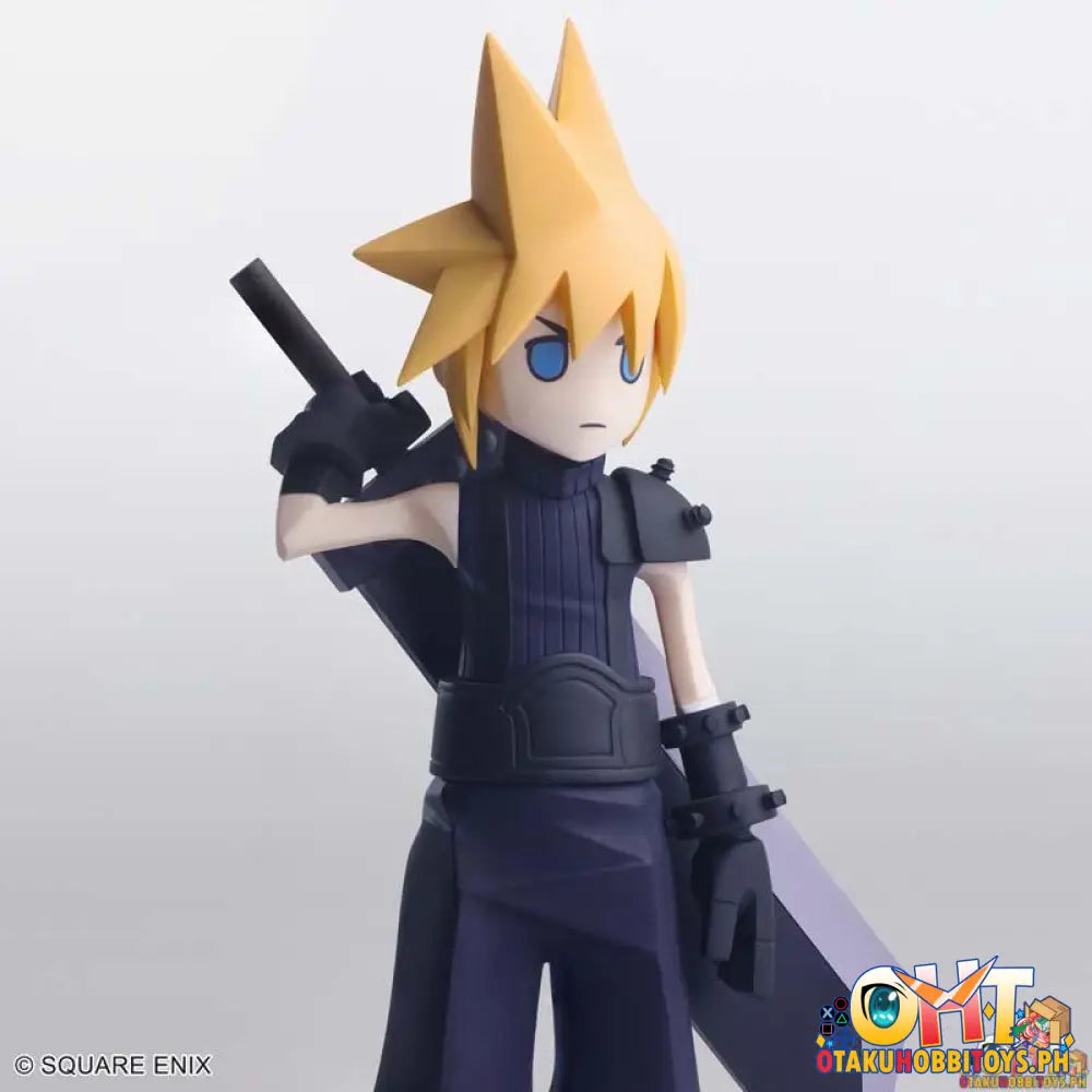 Square Enix Final Fantasy Vii Remake Static Arts Mini - Cloud Strife