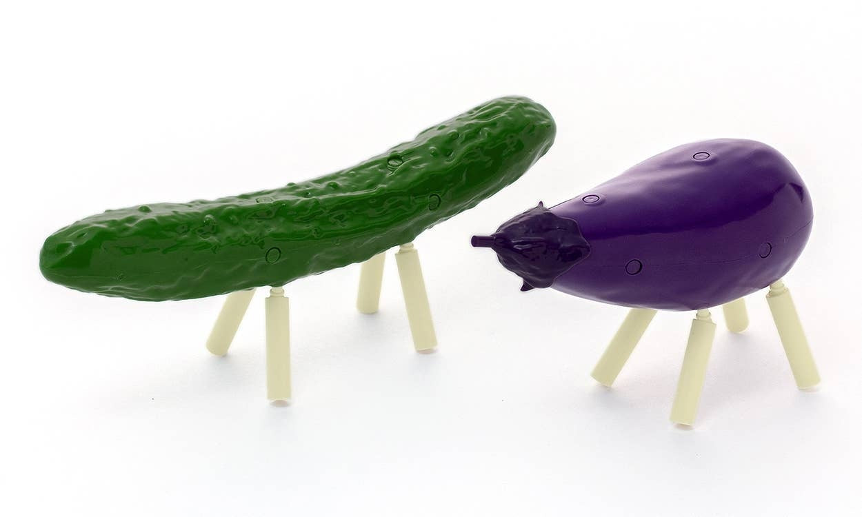 StudioSYUTO Shoryo Uma Plastic Model Cucumber & Eggplant