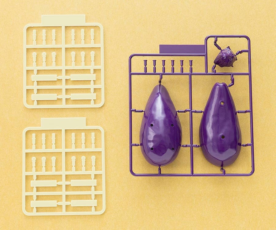 StudioSYUTO Shoryo Uma Plastic Model Cucumber & Eggplant