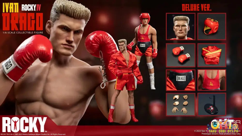 Star Ace Rocky Iv 1/6 Ivan Drago [Deluxe Ver.] Articulated Figure