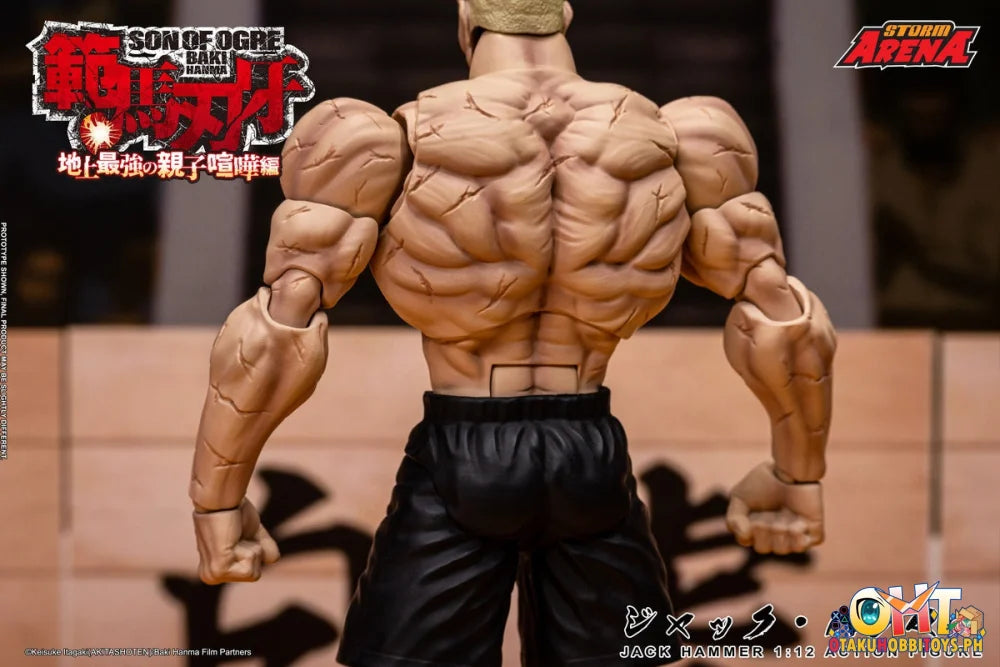 Storm Arena 1/12 Baki Hanma: Jack Hammer Action Figure - Articulated Figure