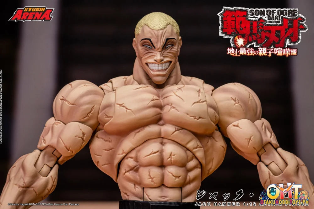 Storm Arena 1/12 Baki Hanma: Jack Hammer Action Figure - Articulated Figure