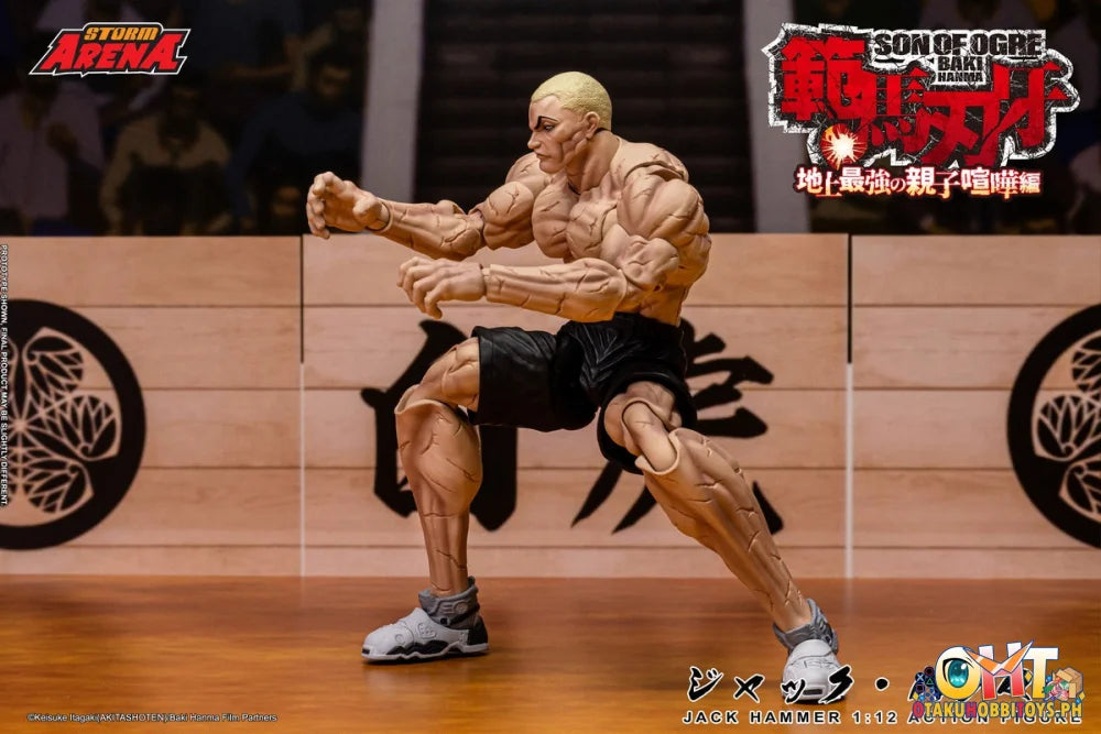 Storm Arena 1/12 Baki Hanma: Jack Hammer Action Figure - Articulated Figure