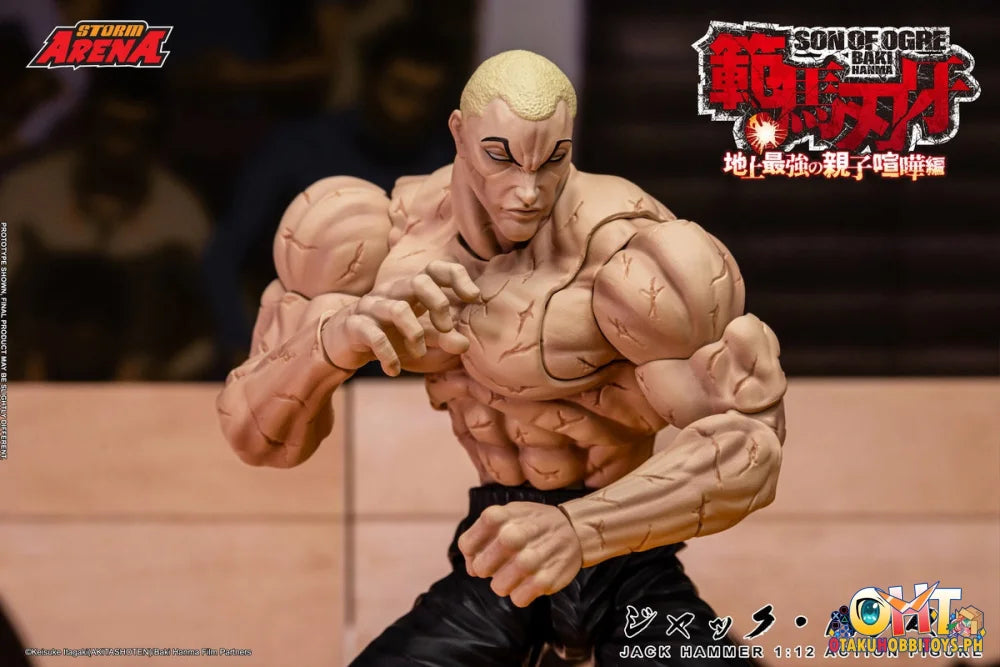 Storm Arena 1/12 Baki Hanma: Jack Hammer Action Figure - Articulated Figure