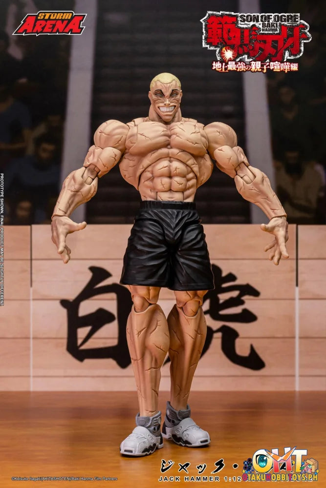 Storm Arena 1/12 Baki Hanma: Jack Hammer Action Figure - Articulated Figure