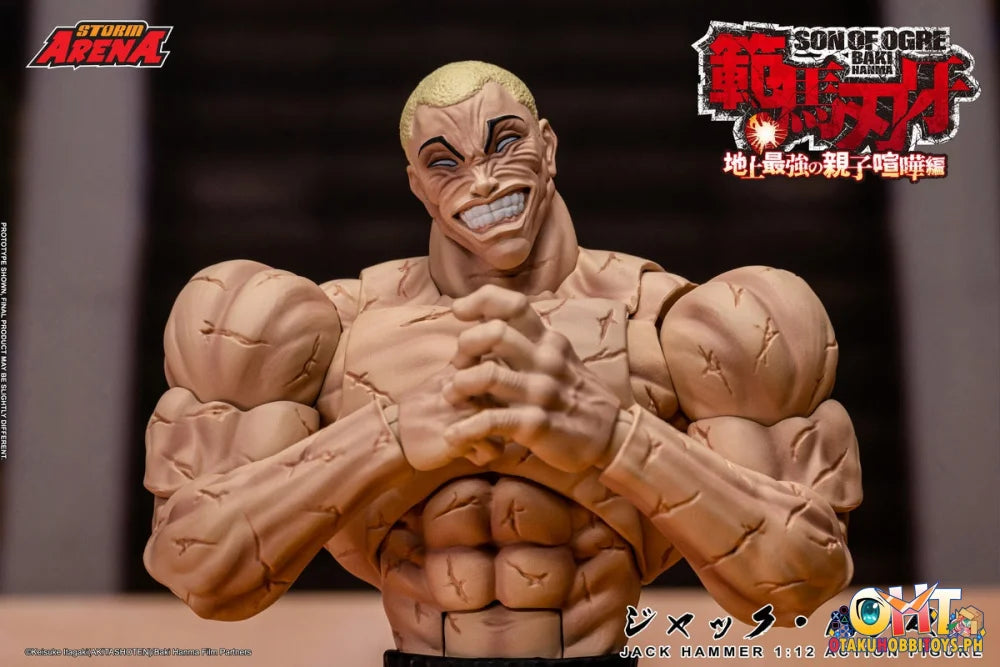 Storm Arena 1/12 Baki Hanma: Jack Hammer Action Figure - Articulated Figure