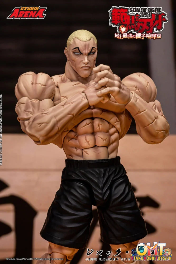 Storm Arena 1/12 Baki Hanma: Jack Hammer Action Figure - Articulated Figure