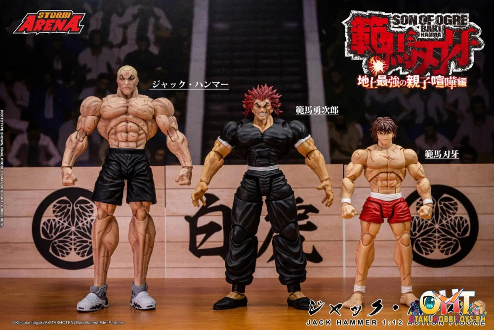 Storm Arena 1/12 Baki Hanma: Jack Hammer Action Figure - Articulated Figure