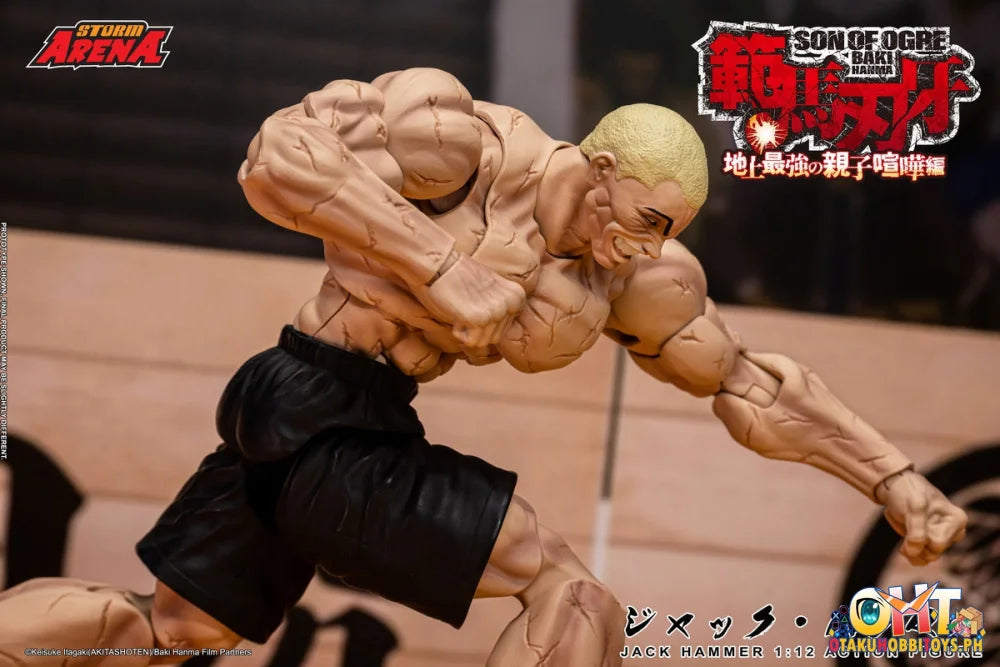 Storm Arena 1/12 Baki Hanma: Jack Hammer Action Figure - Articulated Figure