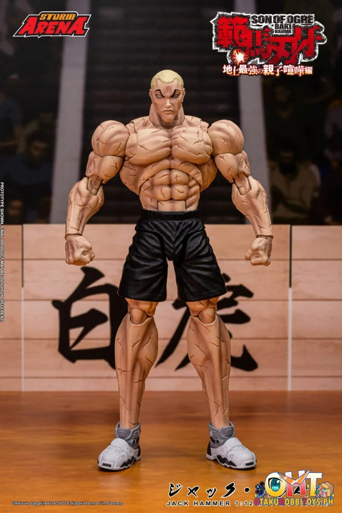 Storm Arena 1/12 Baki Hanma: Jack Hammer Action Figure - Articulated Figure