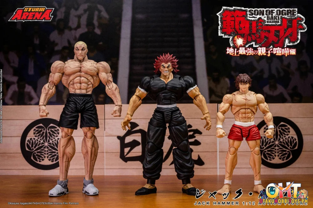Storm Arena 1/12 Baki Hanma: Jack Hammer Action Figure - Articulated Figure