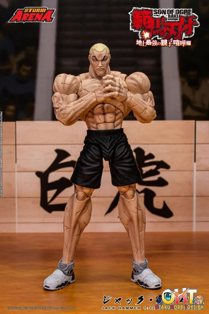 Storm Arena 1/12 Baki Hanma: Jack Hammer Action Figure - Articulated Figure