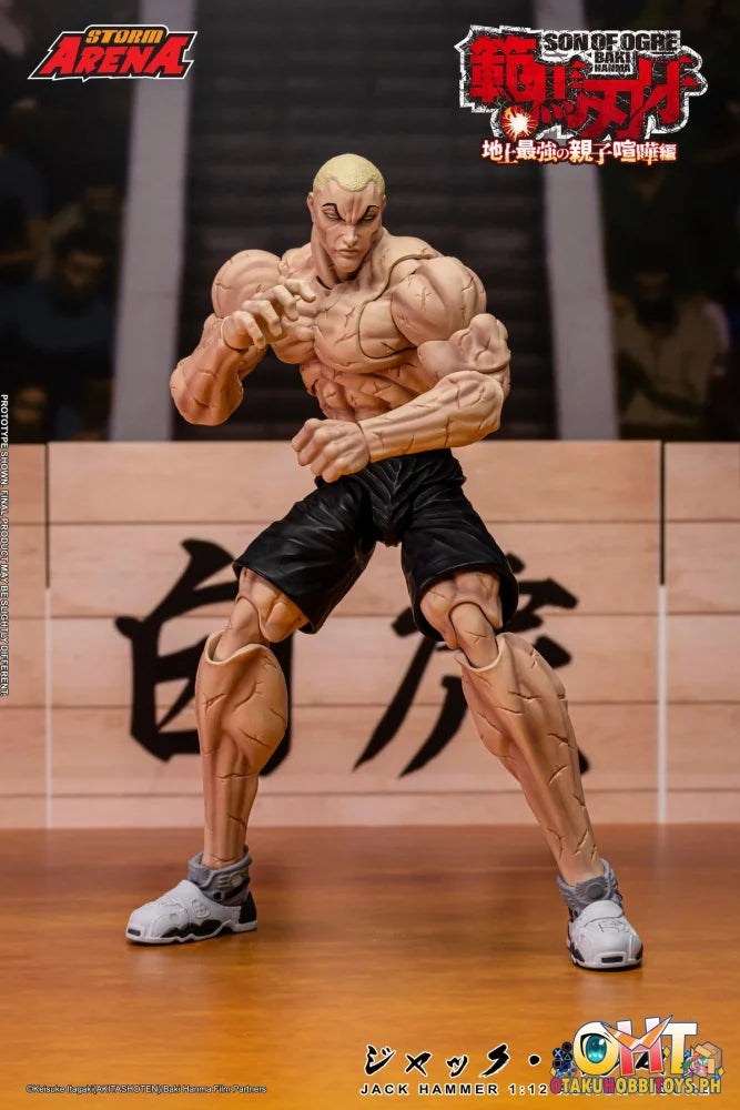 Storm Arena 1/12 Baki Hanma: Jack Hammer Action Figure - Articulated Figure