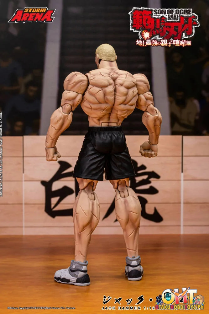 Storm Arena 1/12 Baki Hanma: Jack Hammer Action Figure - Articulated Figure