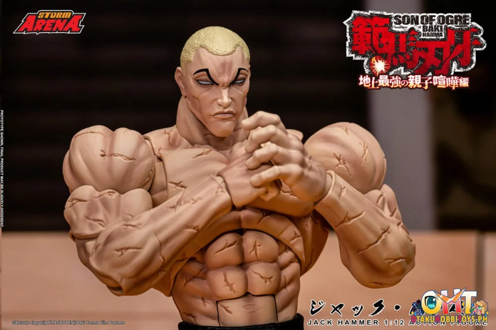 Storm Arena 1/12 Baki Hanma: Jack Hammer Action Figure - Articulated Figure