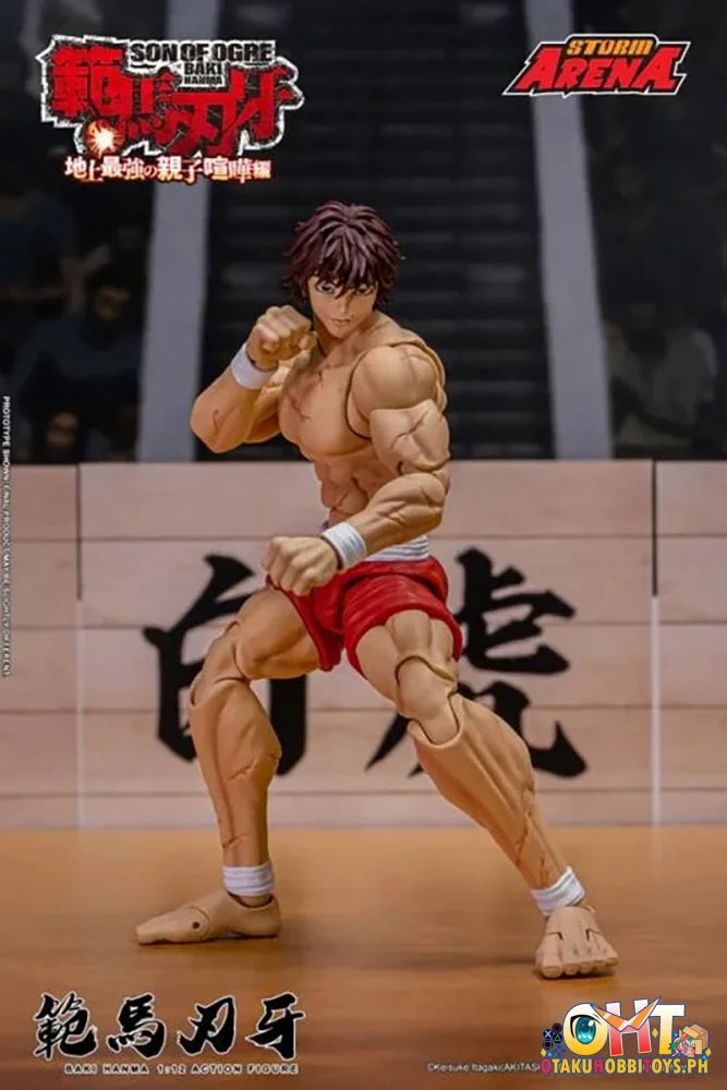 Storm Collectibles 1/12 Comic Baki Series Hanma Articulated Figure