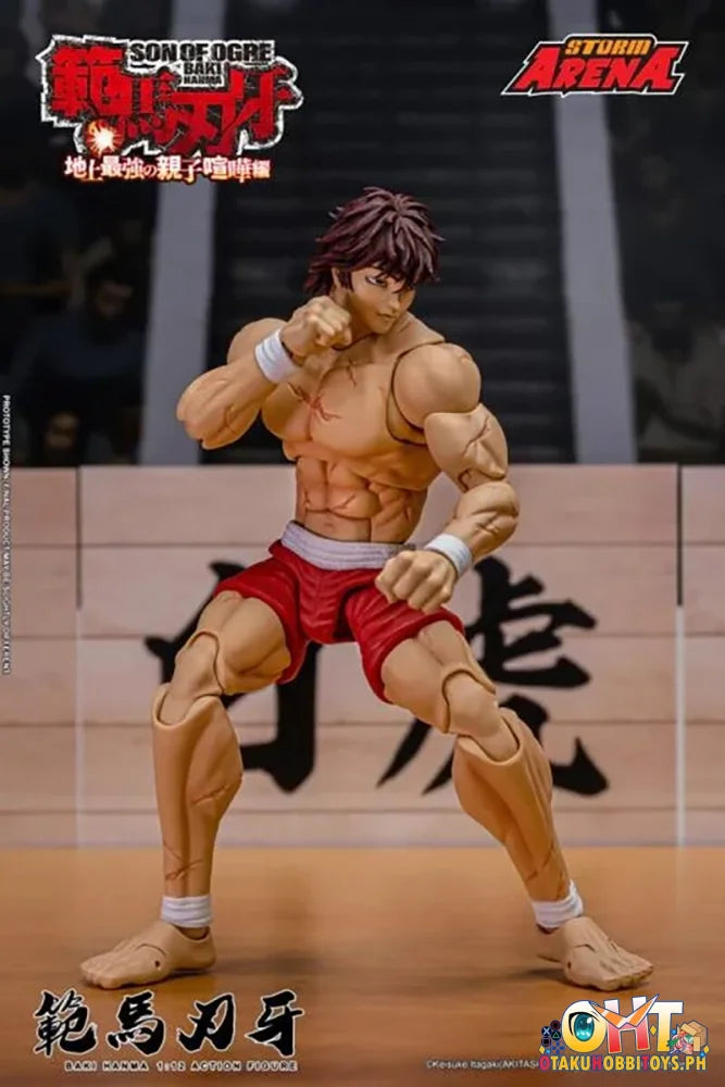 Storm Collectibles 1/12 Comic Baki Series Hanma Articulated Figure