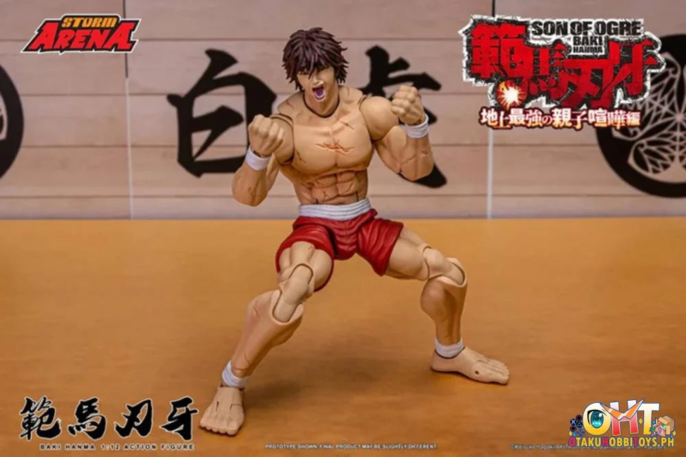 Storm Collectibles 1/12 Comic Baki Series Hanma Articulated Figure