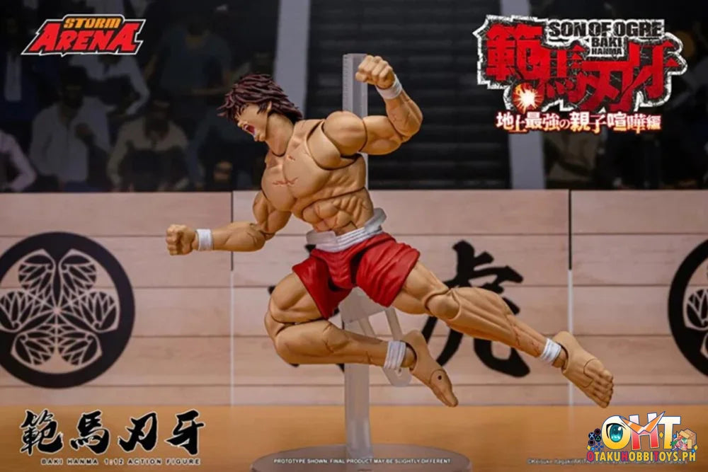 Storm Collectibles 1/12 Comic Baki Series Hanma Articulated Figure