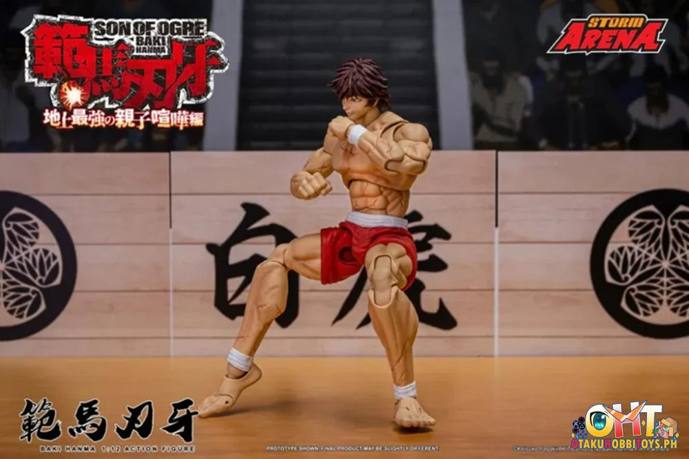 Storm Collectibles 1/12 Comic Baki Series Hanma Articulated Figure