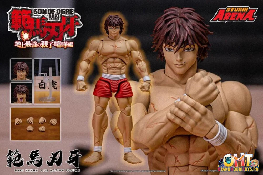 Storm Collectibles 1/12 Comic Baki Series Hanma Articulated Figure
