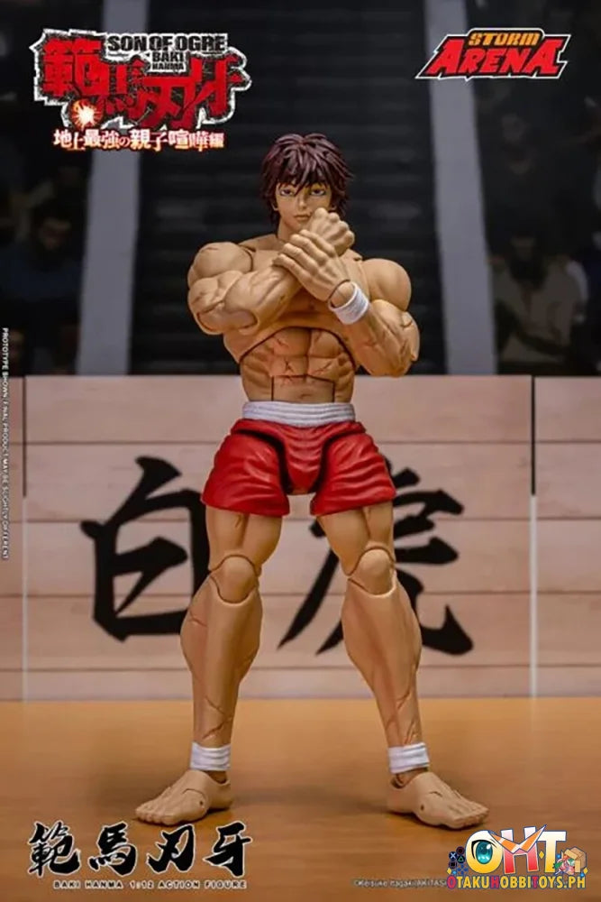 Storm Collectibles 1/12 Comic Baki Series Hanma Articulated Figure