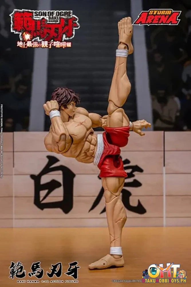 Storm Collectibles 1/12 Comic Baki Series Hanma Articulated Figure