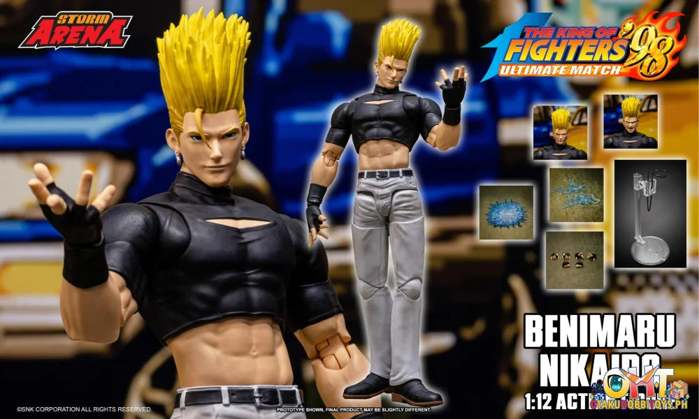 STORM COLLECTIBLES 1/12 KOF King of Fighters ’98 Benimaru Nikaido Articulated Figure