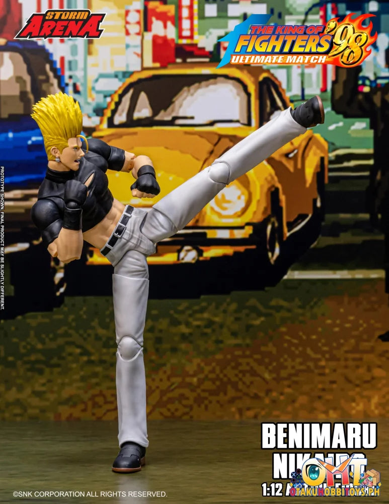 STORM COLLECTIBLES 1/12 KOF King of Fighters ’98 Benimaru Nikaido Articulated Figure