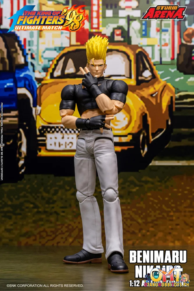 STORM COLLECTIBLES 1/12 KOF King of Fighters ’98 Benimaru Nikaido Articulated Figure