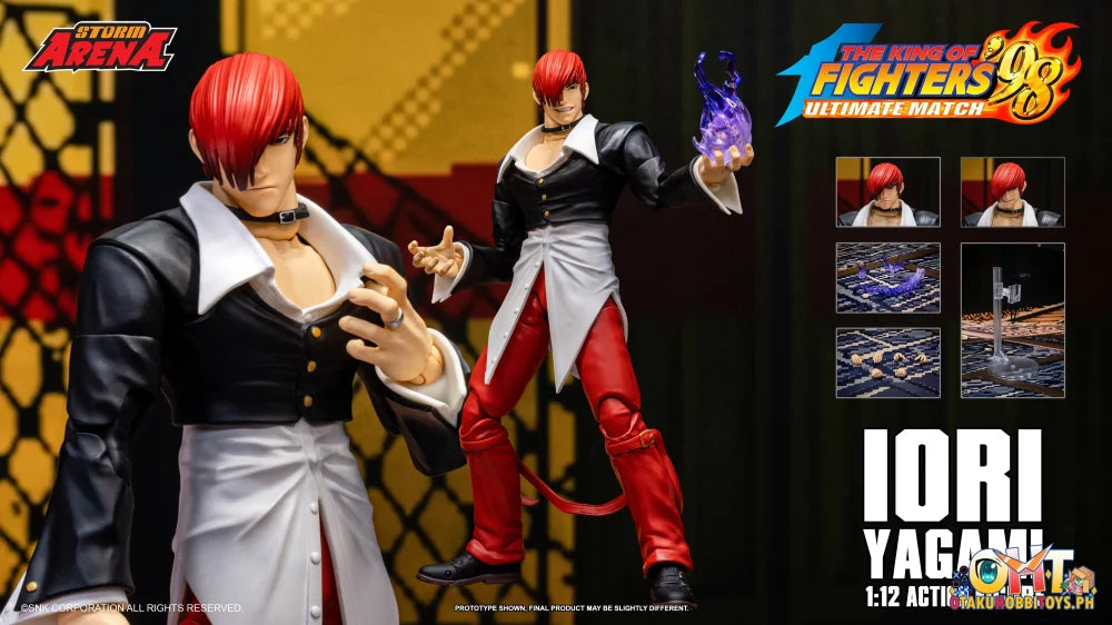 Storm Collectibles 1/12 KOF The King of Fighters ’98 UM IORI YAGAMI - Articulated Figure