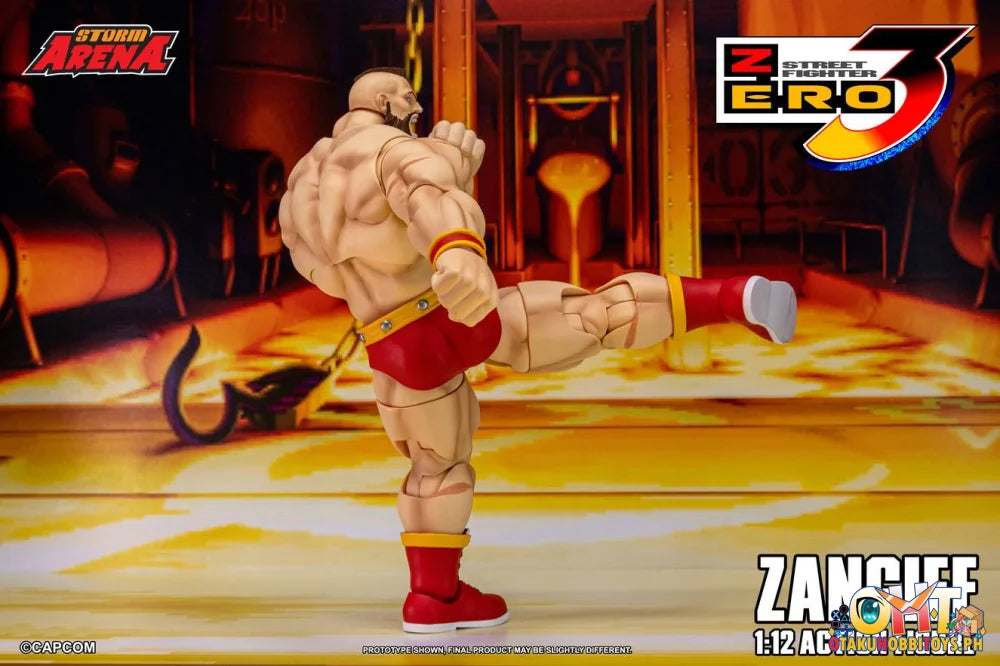 Storm Collectibles Storm Collectibles 1/12 Street Fighter ZERO 3 ZANGIEF - Articulated Figure