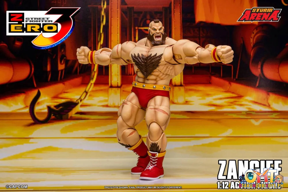 Storm Collectibles Storm Collectibles 1/12 Street Fighter ZERO 3 ZANGIEF - Articulated Figure