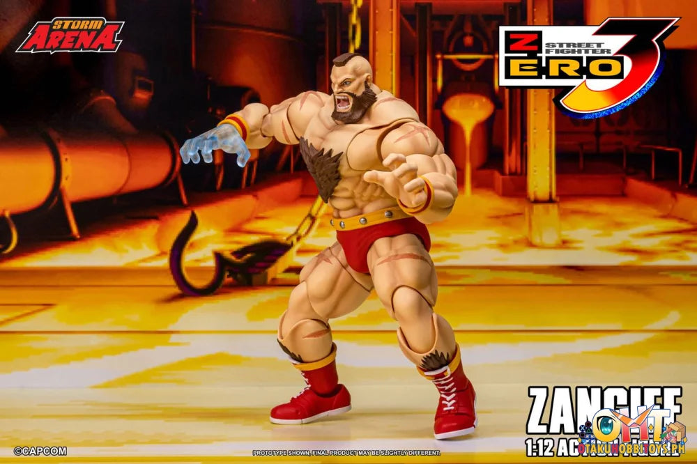 Storm Collectibles Storm Collectibles 1/12 Street Fighter ZERO 3 ZANGIEF - Articulated Figure