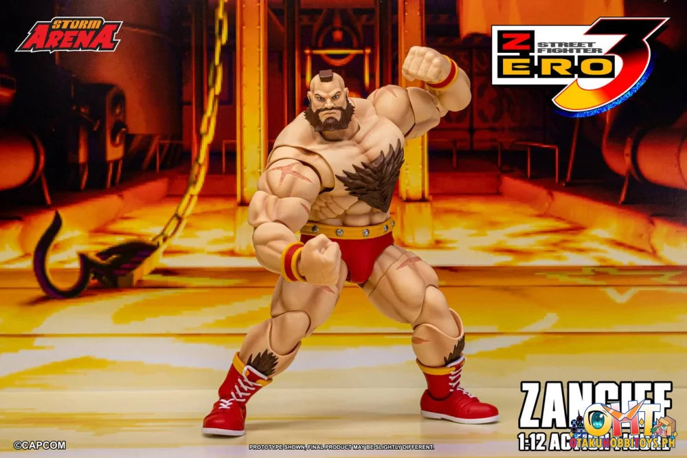 Storm Collectibles Storm Collectibles 1/12 Street Fighter ZERO 3 ZANGIEF - Articulated Figure