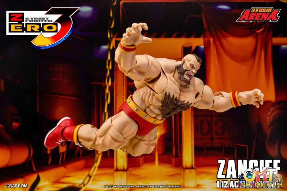 Storm Collectibles Storm Collectibles 1/12 Street Fighter ZERO 3 ZANGIEF - Articulated Figure